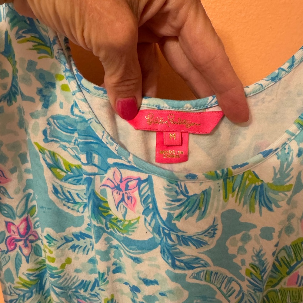 🦩🌴Lilly Pulitzer Analee Romper~What a Lovely Place EUC🦩🌴 - Picture 10 of 16